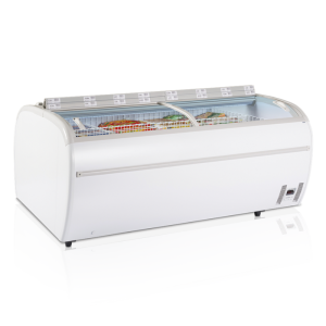 Zamrzovalnik 2 Pokrova Ukrivljeno Steklo 1255L TEFCOLD - Optimiziran prostor, idealno shranjevanje