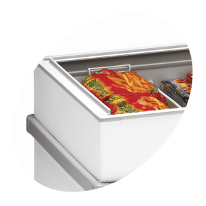 Zamrzovalnik TEFCOLD Drsna Steklena Vrata 805L - Idealno za Supermarket
