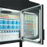 Zamrzovalna omara črna TEFCOLD 545L - idealna za supermarkete