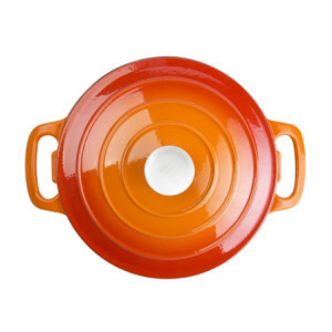 Cocotte Okrogla Orange Vogue 3,2 L iz litega železa