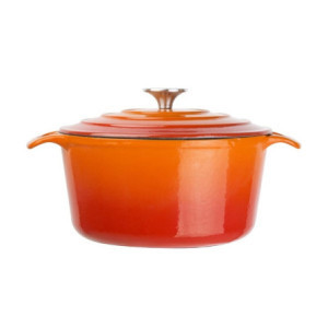 Cocotte Okrogla Orange Vogue 3,2 L iz litega železa