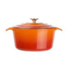 Cocotte Okrogla Orange Vogue 3,2 L iz litega železa