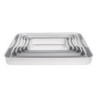 Pečica za pečenje iz aluminija Vogue - Velika zmogljivost 18,55L