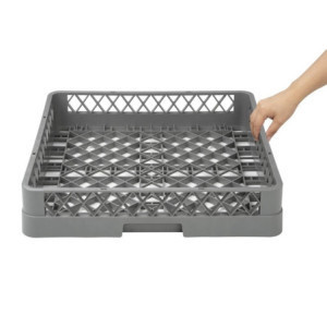 Odprti pomivalni koš za skodelice Vogue | Dimenzije 500 x 500 mm