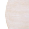 Okrogla bela vintage miza premera 600 mm Bolero DY729