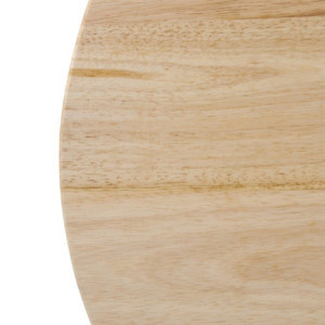 Plošča za okroglo mizo iz naravnega lesa 600 mm Bolero DY738 - Pomembno Profesionalna kuhinja