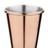 Merilna posoda za konične bare bakrene barve 25/50ml Olympia DR606 - Natančnost in eleganca