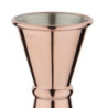 Merilna posoda za konične bare bakrene barve 25/50ml Olympia DR606 - Natančnost in eleganca