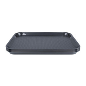 Pladenj za samopostrežbo antracit 265 x 345 mm - Olympia: praktičen, odporen, estetski