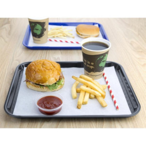 Pladenj za samopostrežbo antracit 265 x 345 mm - Olympia: praktičen, odporen, estetski