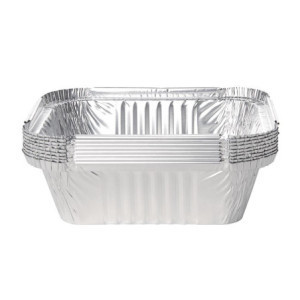 Rektangularne aluminijaste posodice 450 ml - paket 500 kosov | Kvaliteta in praktičnost