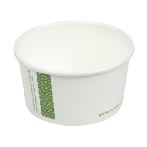 Kozarci za juho/sladoled 170 ml, kompostabilni - paket 1000 kosov Vegware