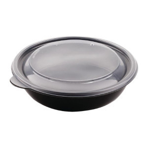 Okrogli živilski pladnji 750 ml - Paket 300 - Reciklabilni PP