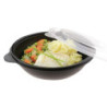 Okrogli živilski pladnji 750 ml - Paket 300 - Reciklabilni PP