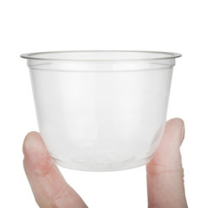 Prozorni reciklirni lonci PET 227 ml - Poudarite svoje kulinarične stvaritve!