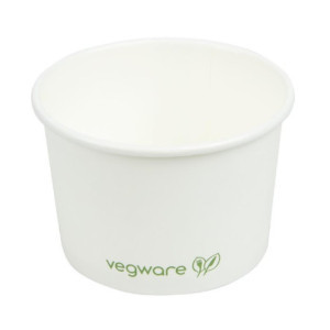 Posode za vročo hrano, kompostabilne 110 m - paket 1000 kosov Vegware - praktične in okolju prijazne