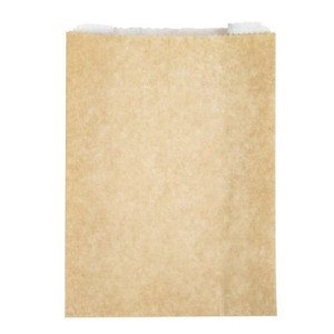 Vroče razgradljive vrečke za prigrizke 229 x 165 mm - Komplet 500 Vegware