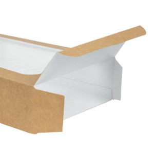 Kompostabilne standardne škatle | Vegware - Komplet 50