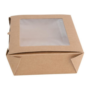 Škatle za solato PET 1600 ml - Paket 100 Okno Reciklabilno