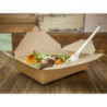 Kartonske kompostabilne posode za hrano št. 2 1500 ml - Komplet 280 Vegware - Okolju prijazne in praktične