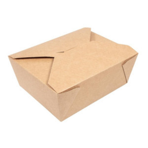 Kartonske kompostabilne posode za hrano št. 3 1800 ml - paket 180 - Vegware - Okolju prijazne in praktične!