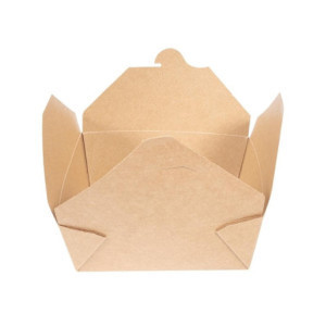 Kartonske kompostabilne posode za hrano št. 3 1800 ml - paket 180 - Vegware - Okolju prijazne in praktične!