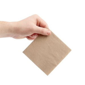 Prtički za koktajle 2-slojni iz kraft papirja - paket 4000 kosov, ekološka kakovost