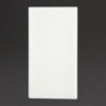 Papirnate brisače Airlaid, zložene v 8 slojih, premium, bele barve, 40x40cm - paket 500 kosov