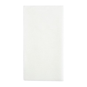 Papirnate brisače Airlaid, zložene v 8 slojih, premium, bele barve, 40x40cm - paket 500 kosov