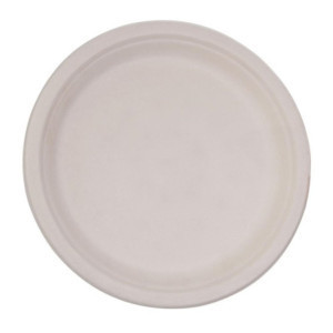 Krožniki ovalne oblike iz kompostabilne bagasse, 198 mm - paket 50 kosov, profesionalne kakovosti