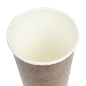 Kozarci za vroče napitke iz dvojne stene, kompostabilni, 455 ml - paket 500 kosov, Vegware.