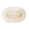 Košara za fermentacijo ovalna iz vrbovega lesa Vogue 210x150x80 mm - Profesionalna kakovost