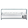 Saladette Hladilna Vitrina 6 x GN 1/4 Dynasteel: Optimalna organizacija v kuhinji