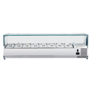 Saladette Hladilna Vitrina - 8 x GN 1/3 - Dynasteel