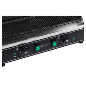 Grill Panini Double - Rebraste Plošče - Dynasteel