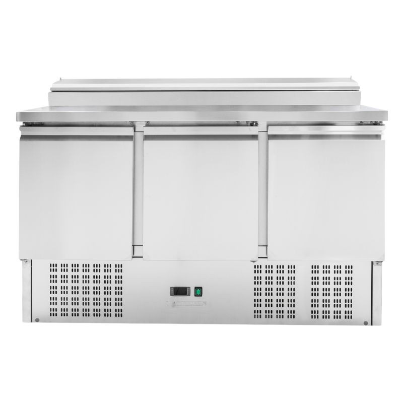 Saladette Compact - 3 Vrata s Strešnim Odpiranjem - Dynasteel Saladette Compact - 3 Vrata s Strešnim Odpiranjem - Dynasteel