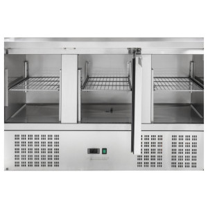 Saladette Compact - 3 Vrata s Strešnim Odpiranjem - Dynasteel
