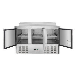 Saladette Compact - 3 Vrata s Strešnim Odpiranjem - Dynasteel