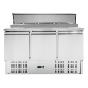 Saladette Compact - 3 Vrata s Strešnim Odpiranjem - Dynasteel