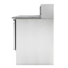 Hladilna omara za pico - 2 vrata - 5 GN 1/6 posod - Dynasteel