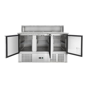 Hladilna omara za pico - 3 vrata - 8 GN 1/6 posod - Dynasteel