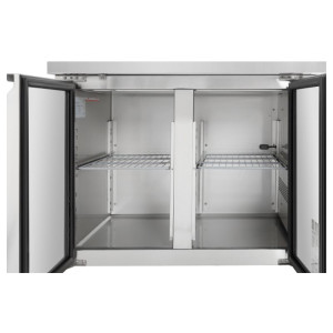 Hladilna miza 2 vrata GN1/1 - Globina 700 - Dynasteel
