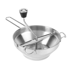 Mlinček za zelenjavo 3 rešetke - 2, 3 in 4 mm - Dynasteel