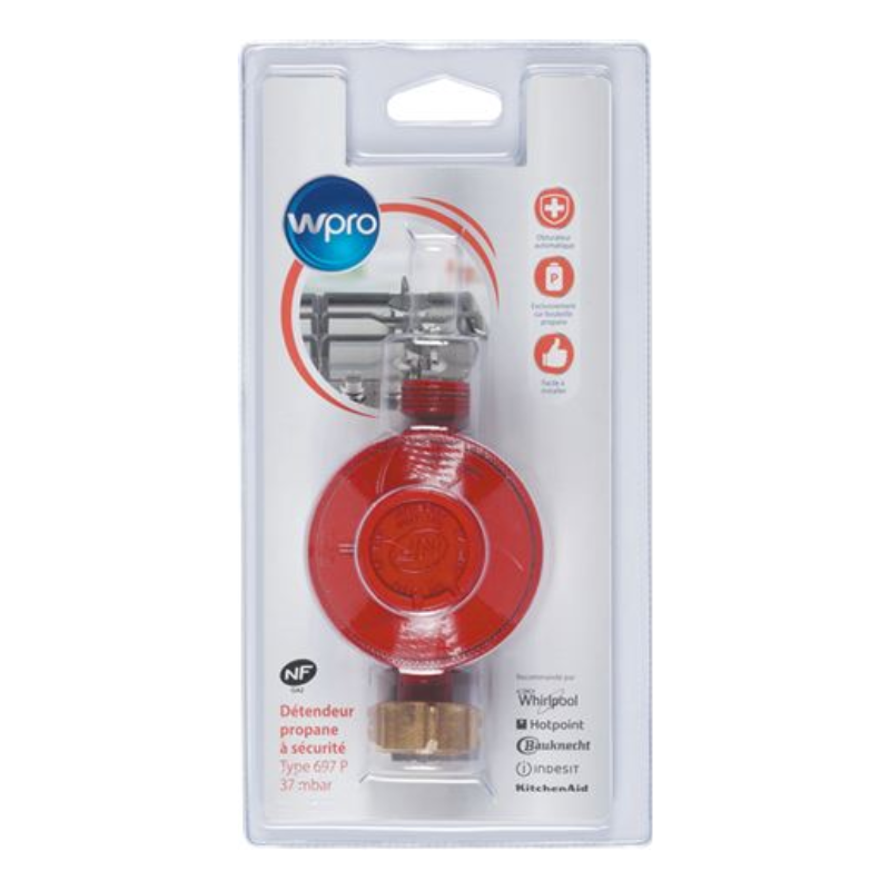 Détendeur pour Raccordement au Gaz Propane pour Friteuse à Gaz 23 L - Dynasteel Détendeur pour Raccordement au Gaz Propane pour Friteuse à Gaz 23 L - Dynasteel