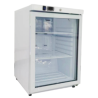 Mini hladilna omara 200 L - Pozitivna steklena inox - Dynasteel