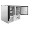 Saladette Compact 2 Vrata - S Pokrovom na Drsnikih - Dynasteel