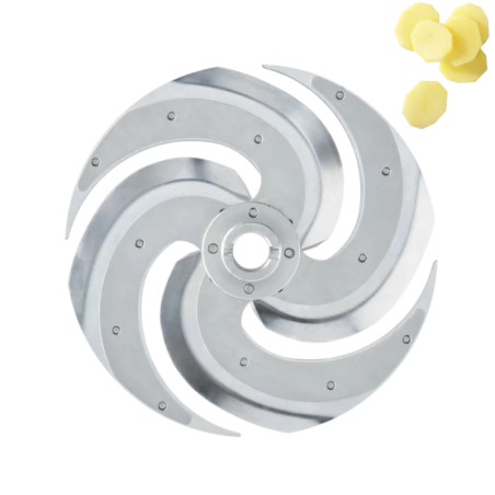 Rezalnik za rezanje na rezine - Velikost rezanja - Krompir kuhane 4 mm Robot-Coupe Za R 502 / R 502 VV / R 652 / R 652 VV