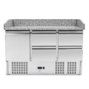Pohištvo za pizzo s hladilnikom Compact 600x400 - Dynasteel