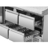 Pohištvo za pizzo s hladilnikom Compact 600x400 - Dynasteel