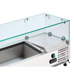 Hladilna solatna vitrina 5 x GN 1/4 - Dynasteel